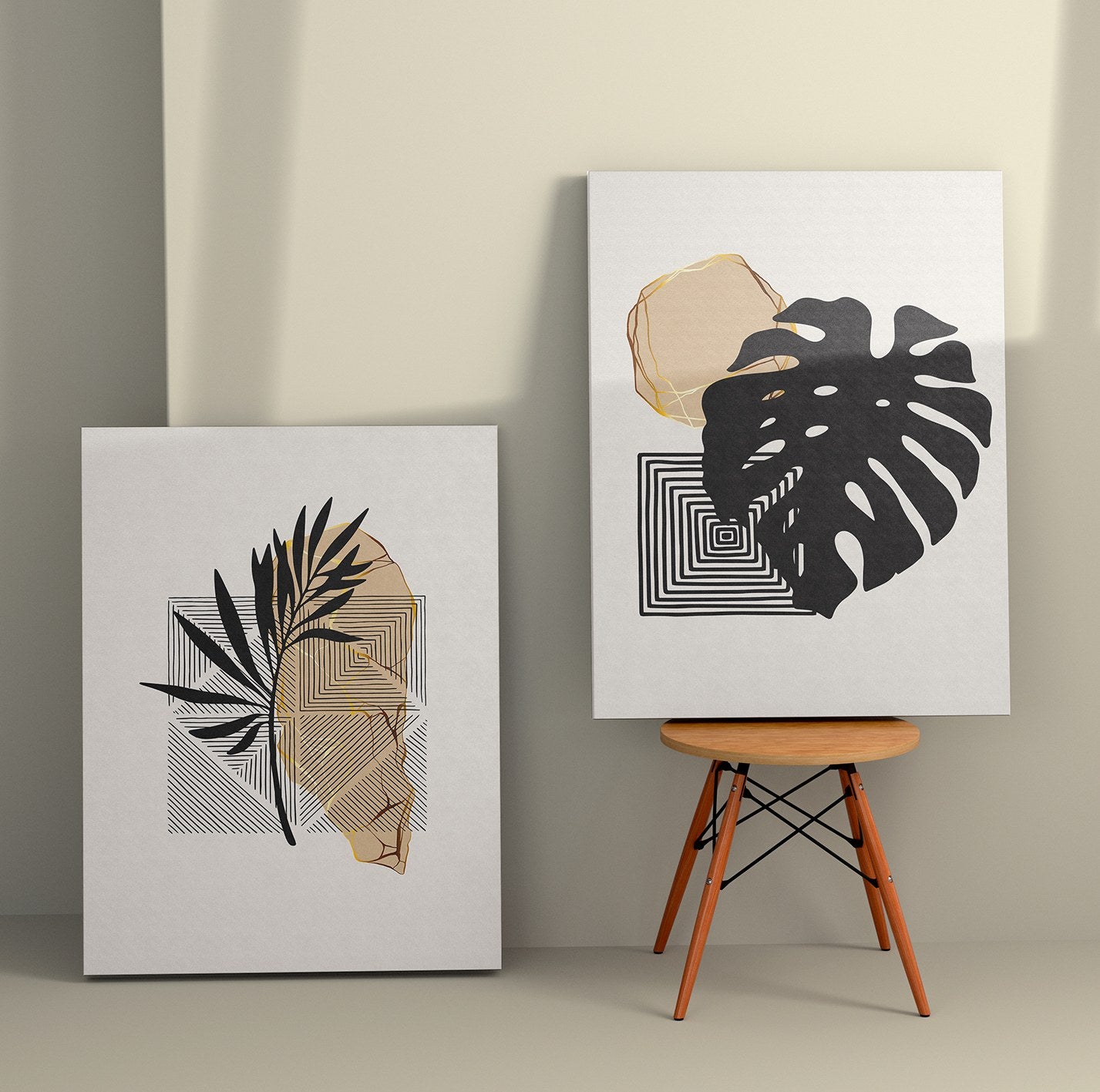 Slika dekorativna na platnu (2 komada), 2KNV4261 - 50 x 70