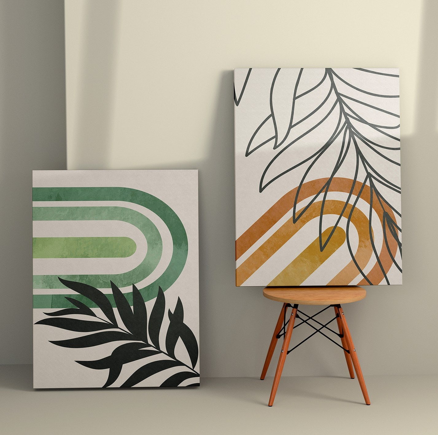Ukrasna slika na platnu (2 komada) 2KNV4362 - 50 x 70