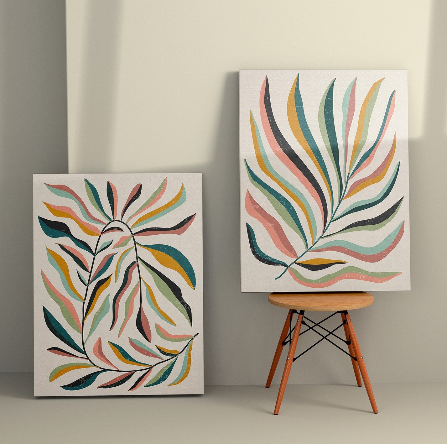 Ukrasna slika na platnu (2 komada) 2KNV4374 - 50 x 70