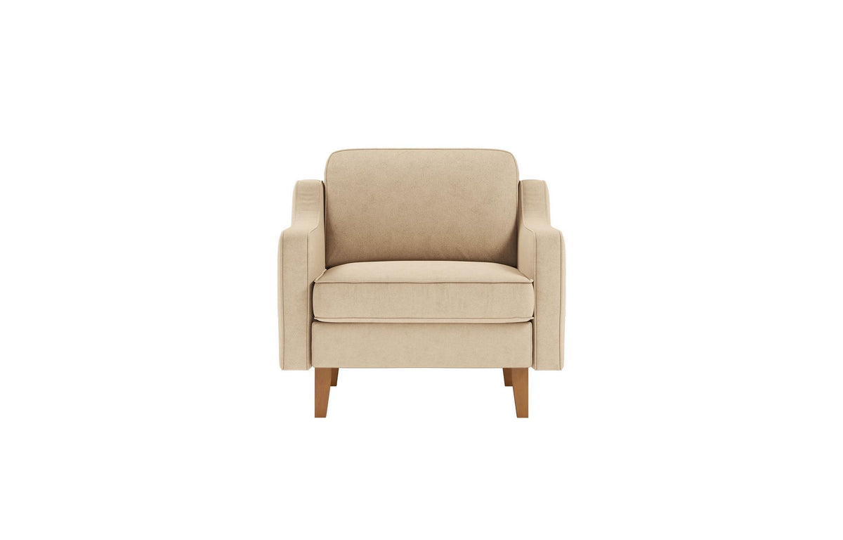 1-sjedna sofa 417, boja pijeska, orah