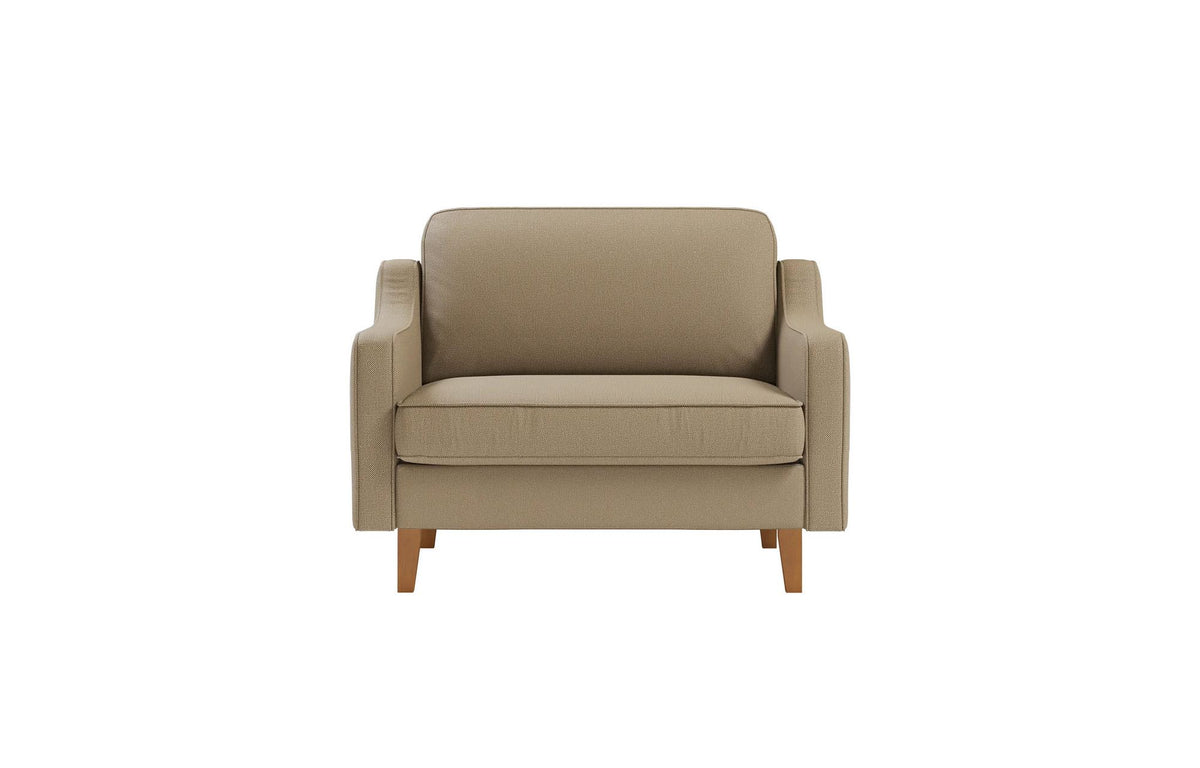 Jednosjedna sofa 684, bež, orah

