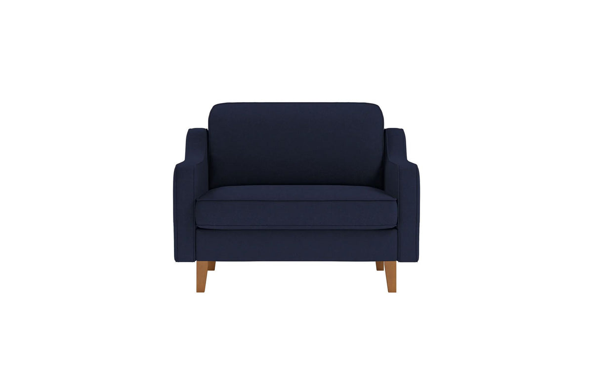 1-sjedna sofa 707, noćnoplava, orah