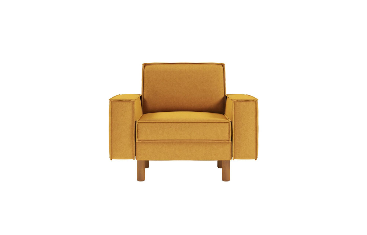 1-sjedna sofa 223, senf, orah