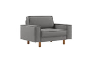 1-sjedna sofa 476, opsidijan, orah