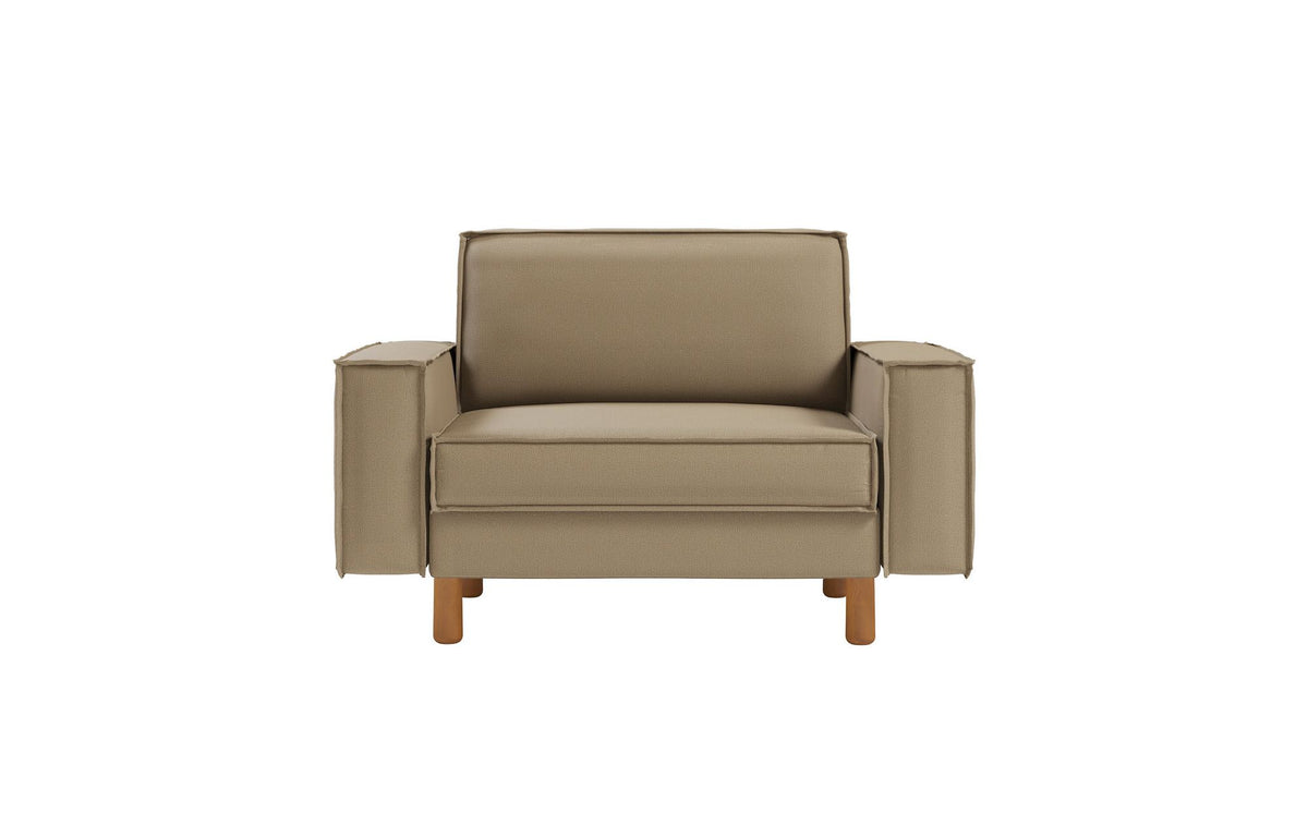 1-sjedna sofa 483, bež, orah