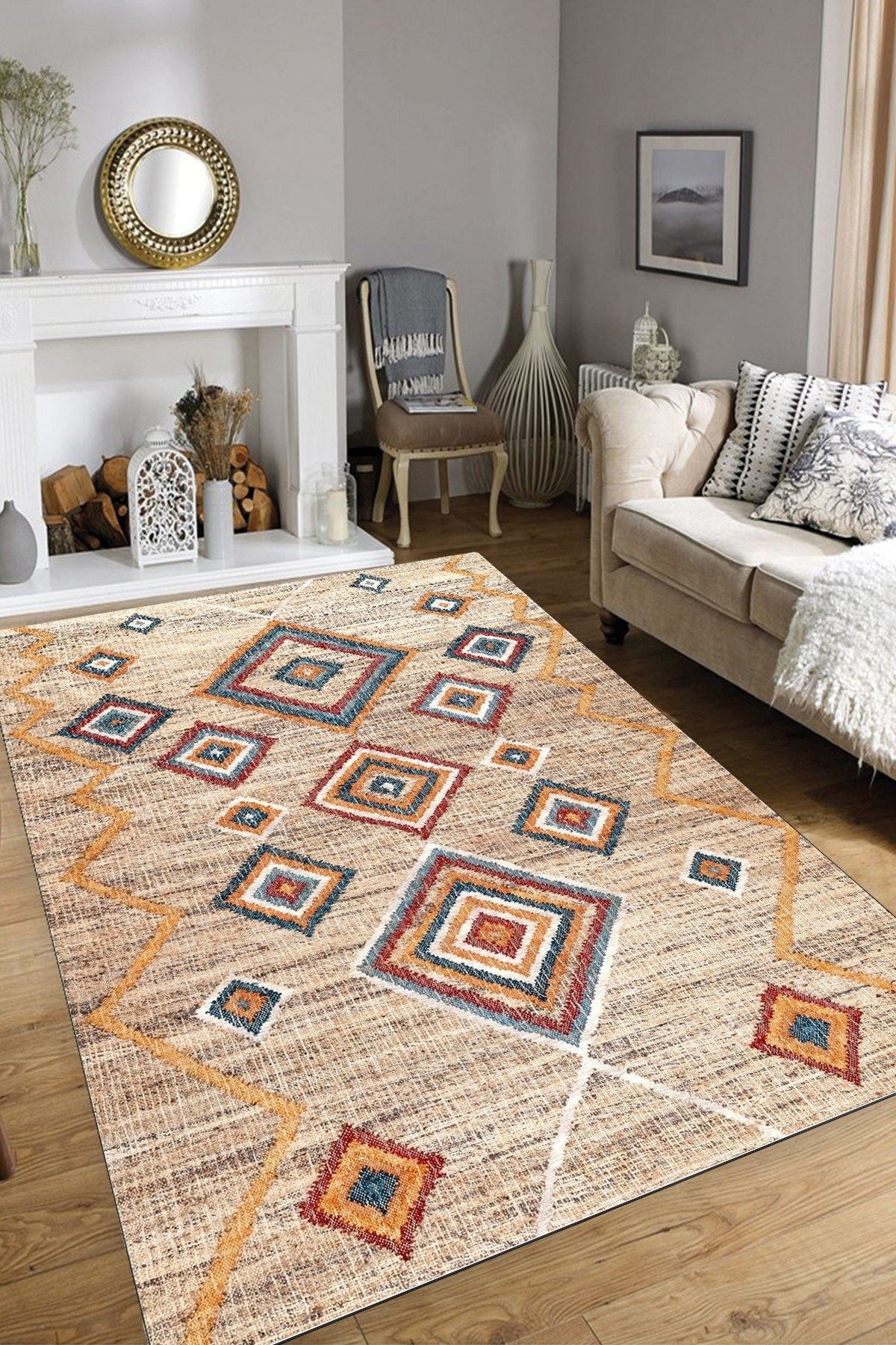 Tepih ORDEN, dimenzije: 80*120 cm, Orden Antiguo  - Cotton