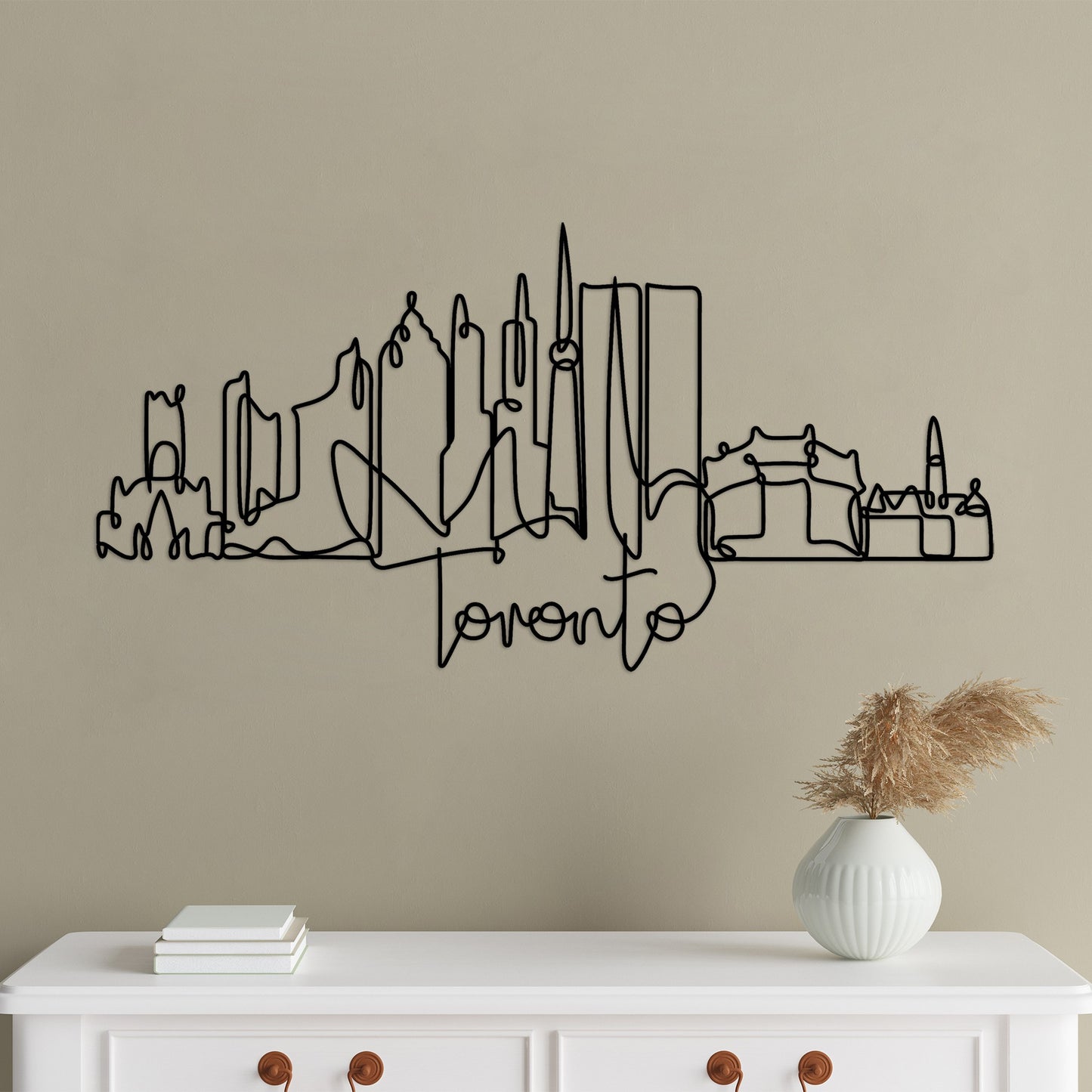 Metalna zidna dekoracija Toronto