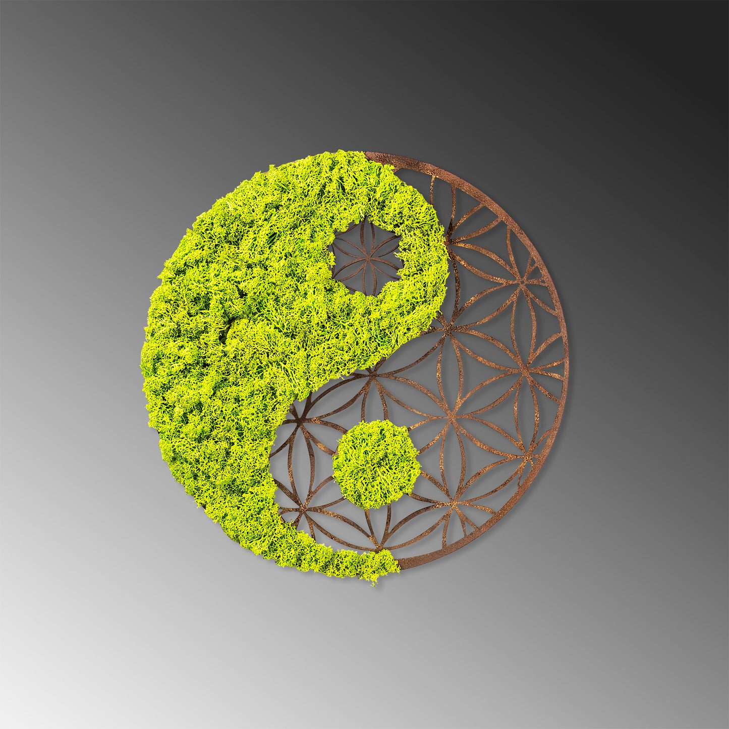 Dekorativni zidni pribor Yin Yang