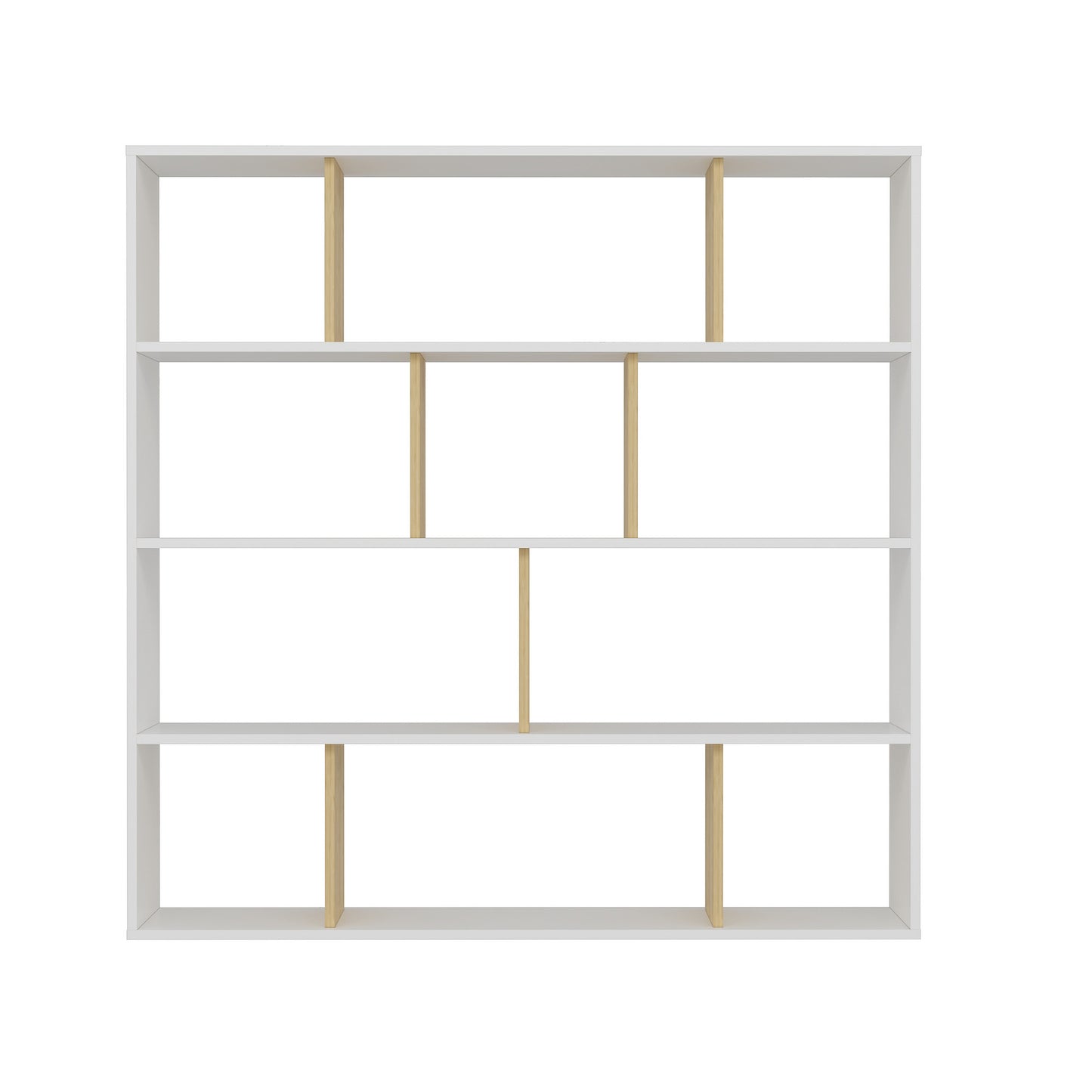 Polica HODBI WHITE, Hodbi - White, Oak