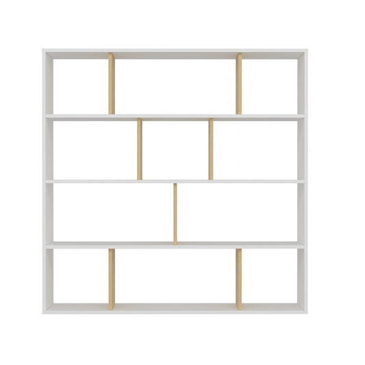 Polica HODBI WHITE, Hodbi - White, Oak