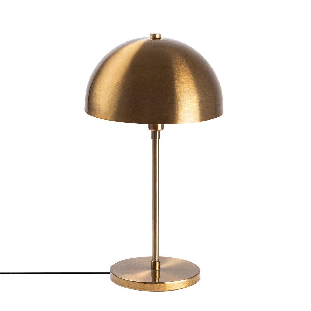 Stolna lampa VARZAN metalna vintage promjer 28 cm, visina 18 cm, ukupna dimenzija 28 x 28 x 50 cm, duljina kabla 200 cm, E14 40 W, Varzan - 10857