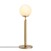 Stolna lampa KING vintage, metal-staklo, promjer 15 cm, dimenzije 18 x 18 x 52 cm, duljina kabela 200 cm, E14 40 W, King - 11463