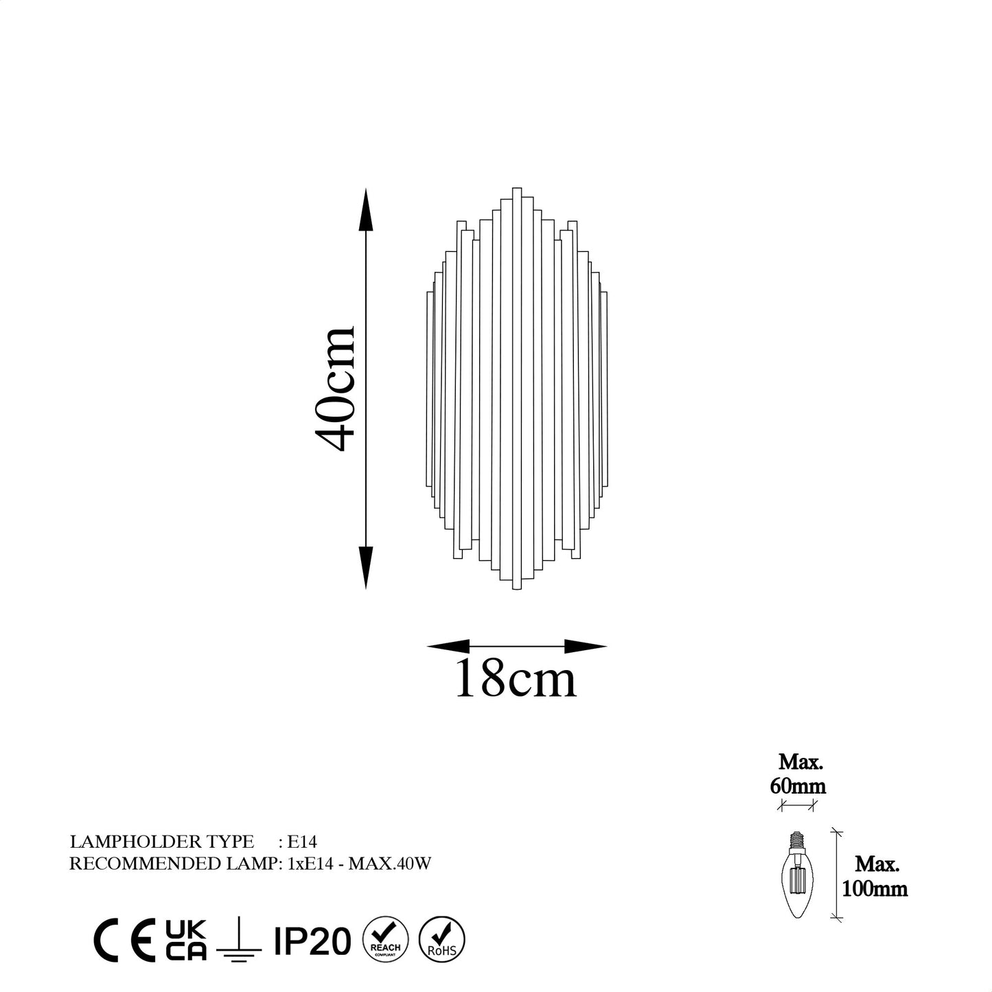 Zidna lampa, 942FLG1871