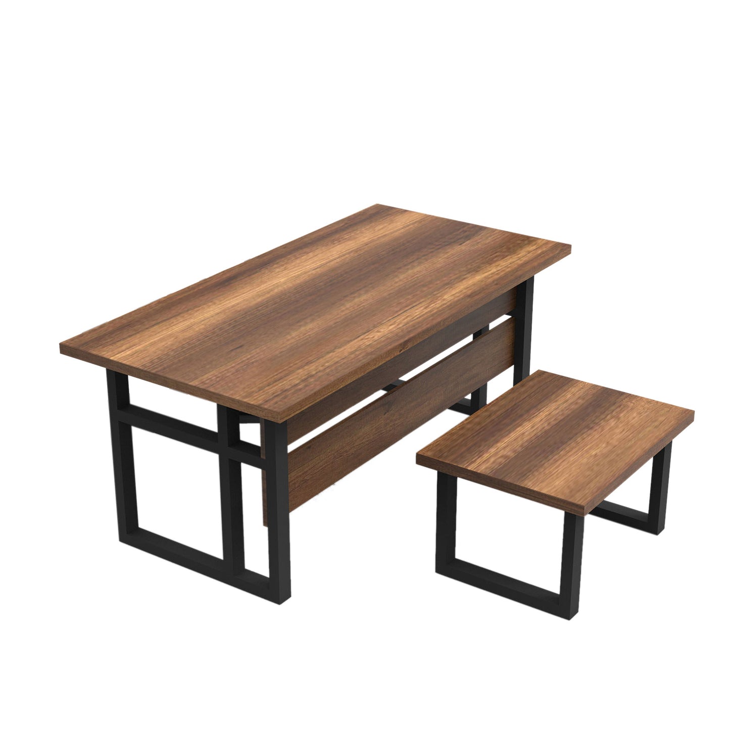 Set uredskog namještaja, Orah Antracit, MN07 - BA