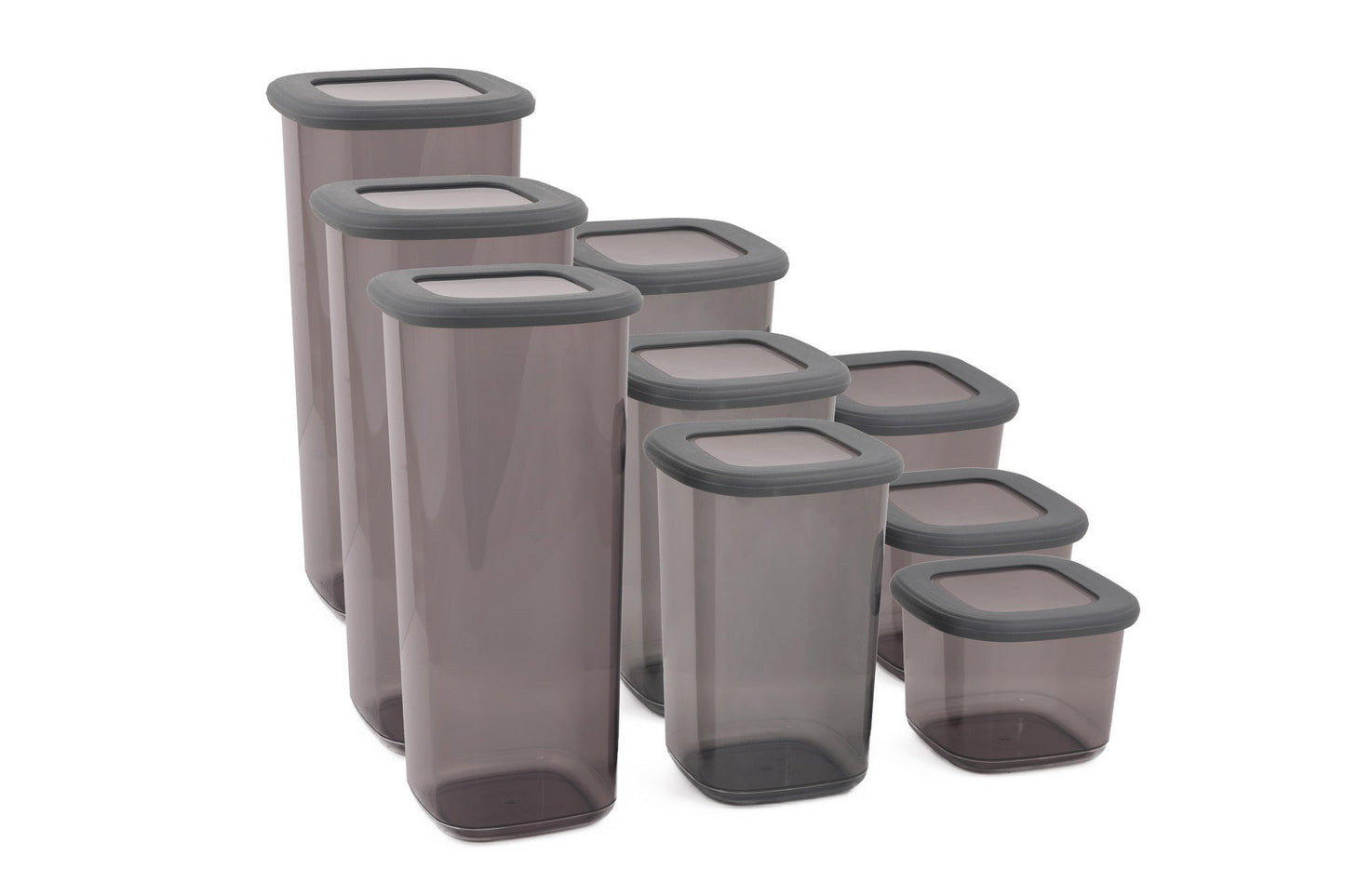 Set kutija za pohranu (9 komada), Antracit, BNM9LU