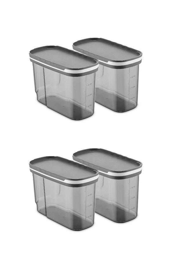 Set kutija za pohranu (4 komada), Antracit, BNMKUCUKERZAK4