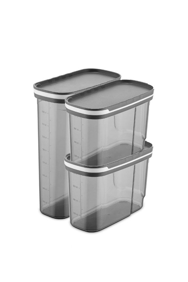 Set kutija za pohranu (3 komada), Antracit, BNM3lüerzak
