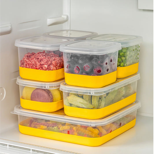 Set organizera za hladnjak (7 komada) 4A2B1C - žuti