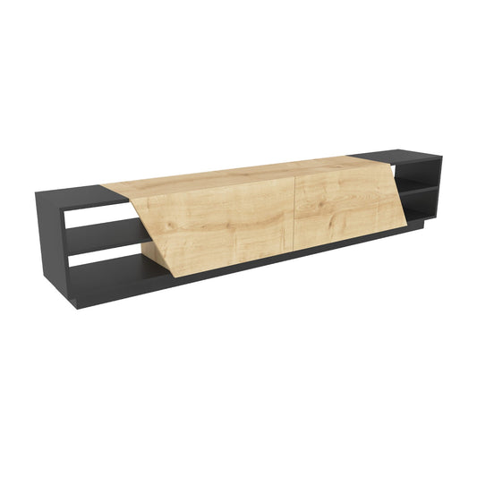 Stalak za televizor, Rhodes - Anthracite, Oak