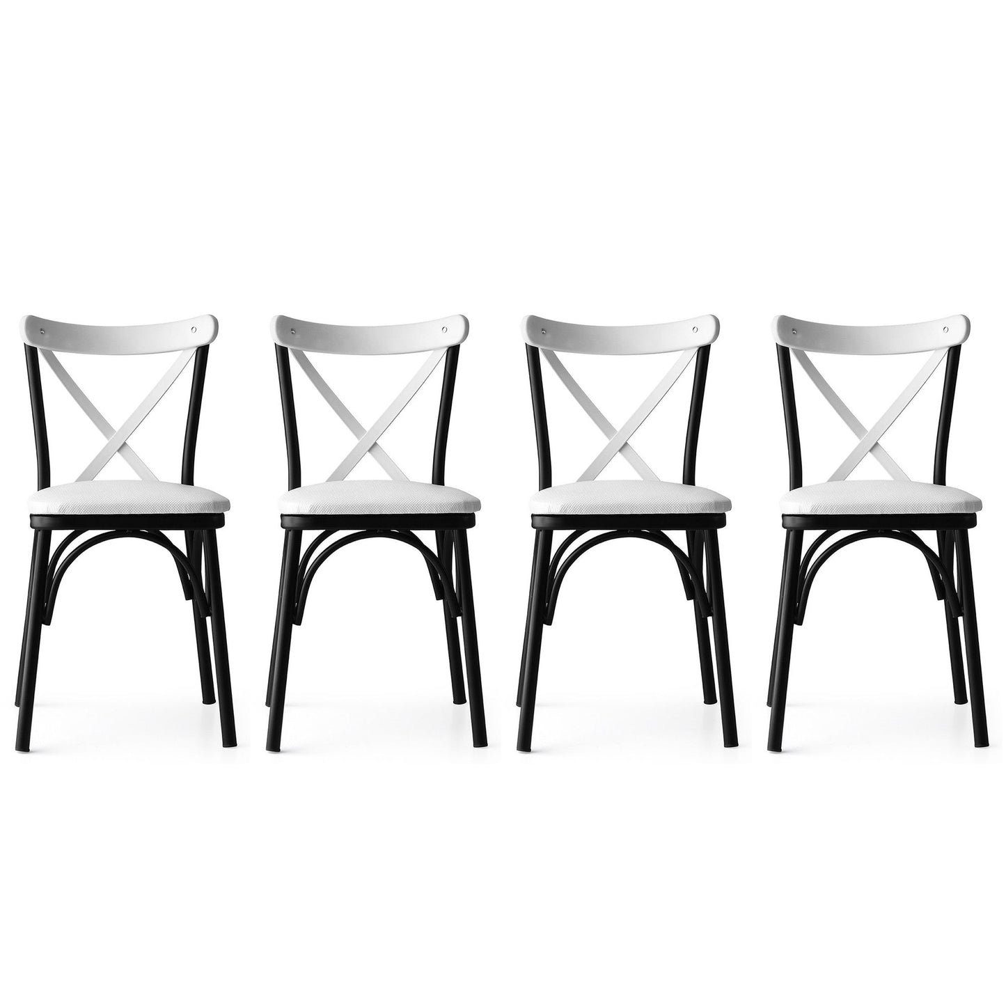 Set stolica (4 komada), Bijela boja, Ekol - 1334