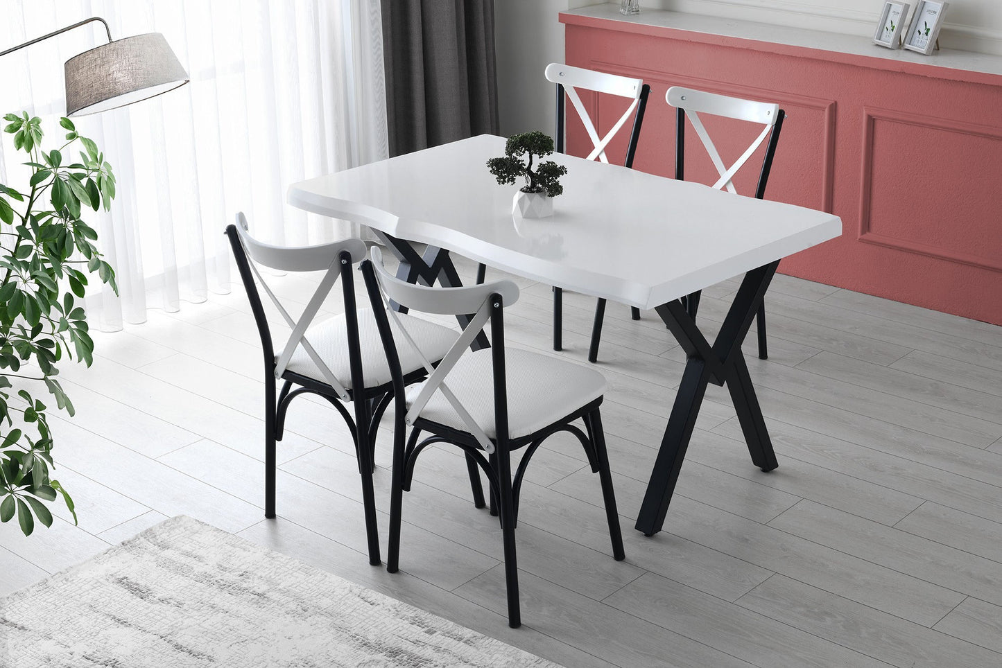 Set stolica (4 komada), Bijela boja, Ekol - 1334