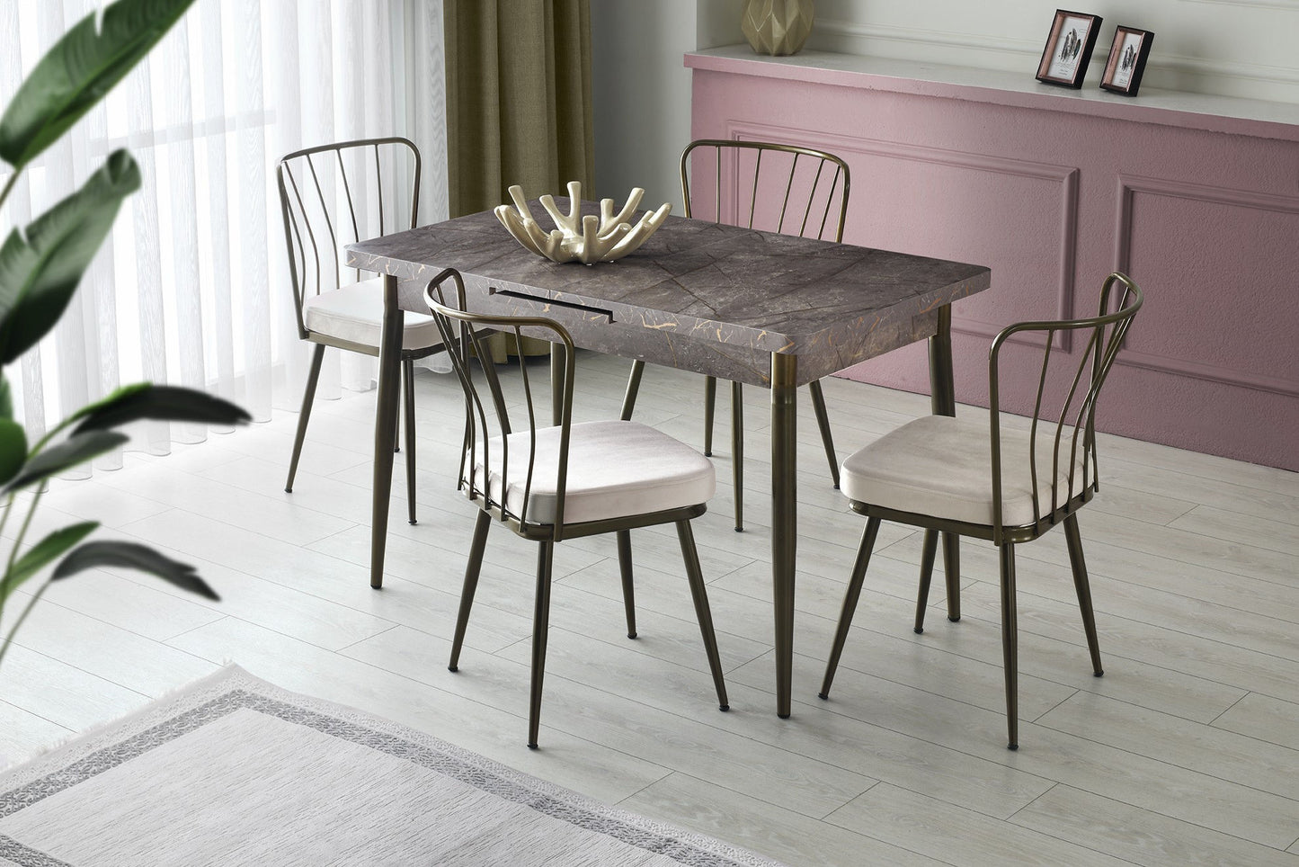 Set stolica (4 komada), Mink, Yıldız - 984