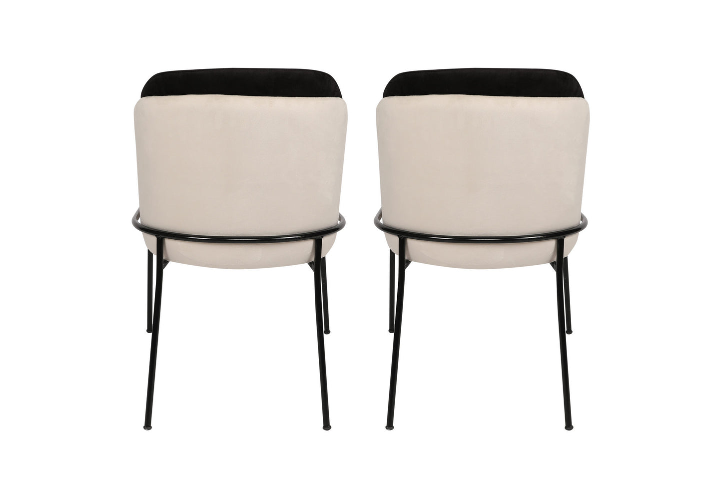 Set stolica (2 komada), Crno Krema, Dore 118