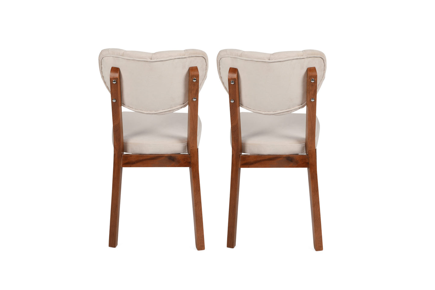 Set stolica (2 komada), Orah Bež, Elma 701