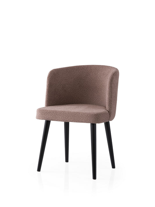 Set stolica (4 komada) 671, crna, mink