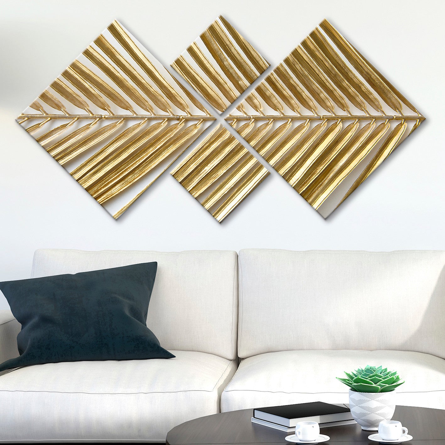 Ukrasna MDF slika (4 komada) 4MDF2230186