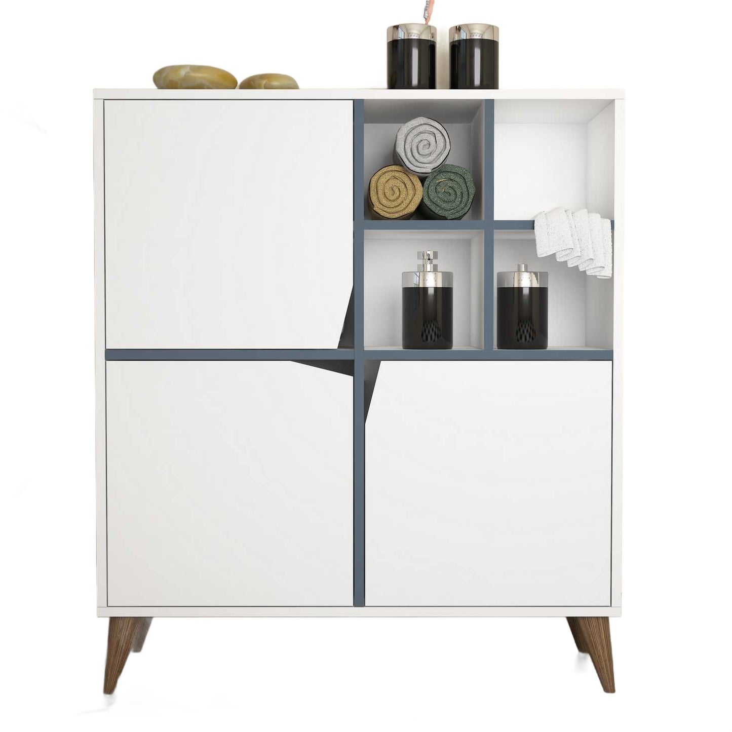 Komoda s više namjena, Pulse - White, Blue