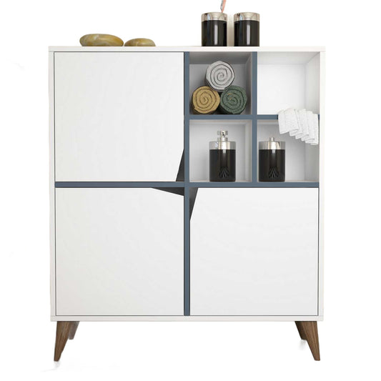 Komoda s više namjena, Pulse - White, Blue